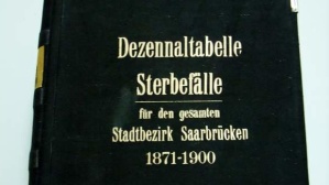 Personenstandsregister im Stadtarchiv