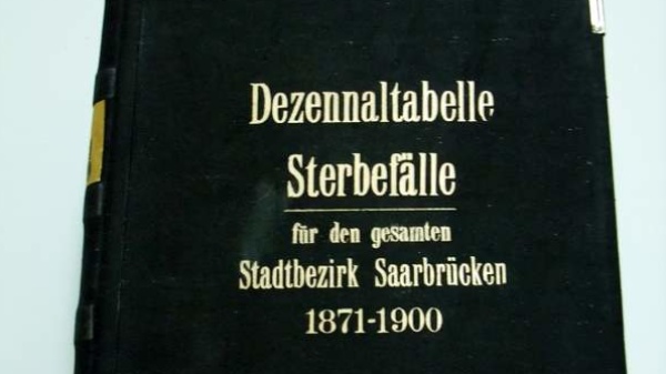 Personenstandsregister im Stadtarchiv