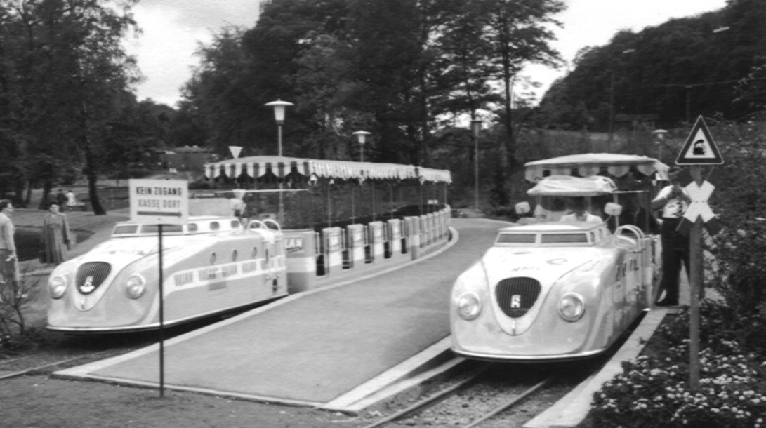Le Jardin franco-allemand entre 1960 et 1970