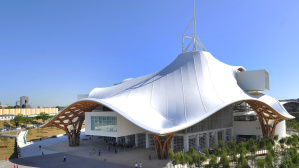 Centre Pompidou-Metz © Shigeru Ban Architects Europe et Jean de Gastines Architectes, avec Philip Gumuchdjian pour la conception du projet lauréat du concours / Metz Métropole / Centre Pompidou-Metz / Photo Philippe Gisselbrecht