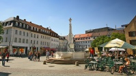 Brunnen am St. Johanner Markt Brunnen am St. Johanner Markt