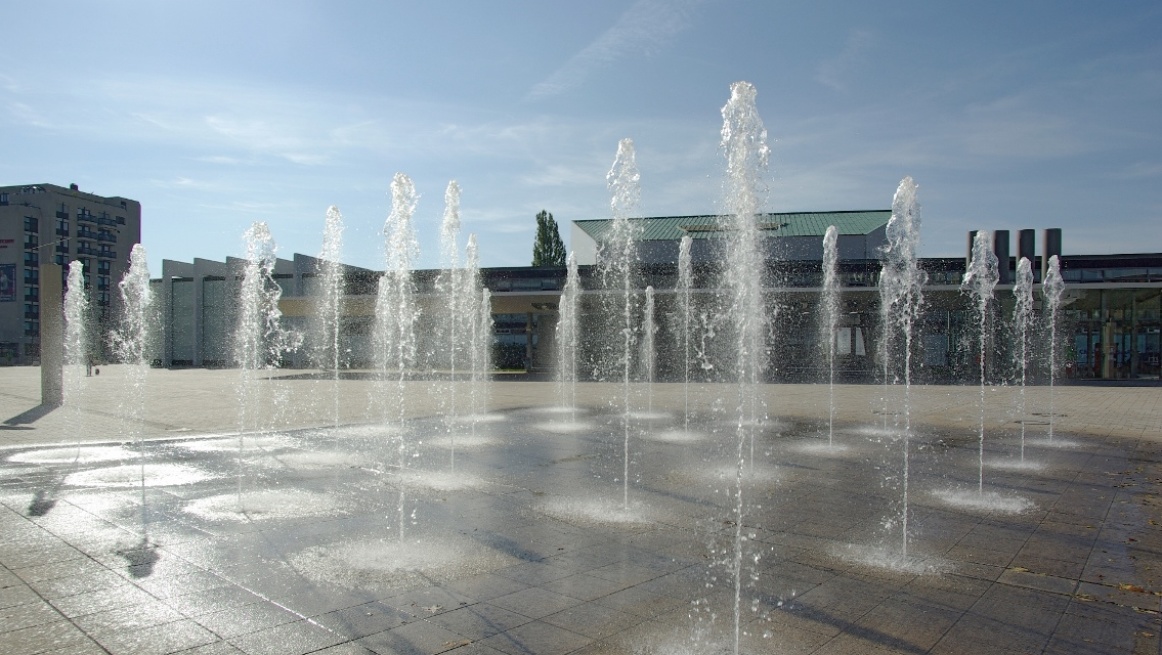 Congresshalle Vorplatz