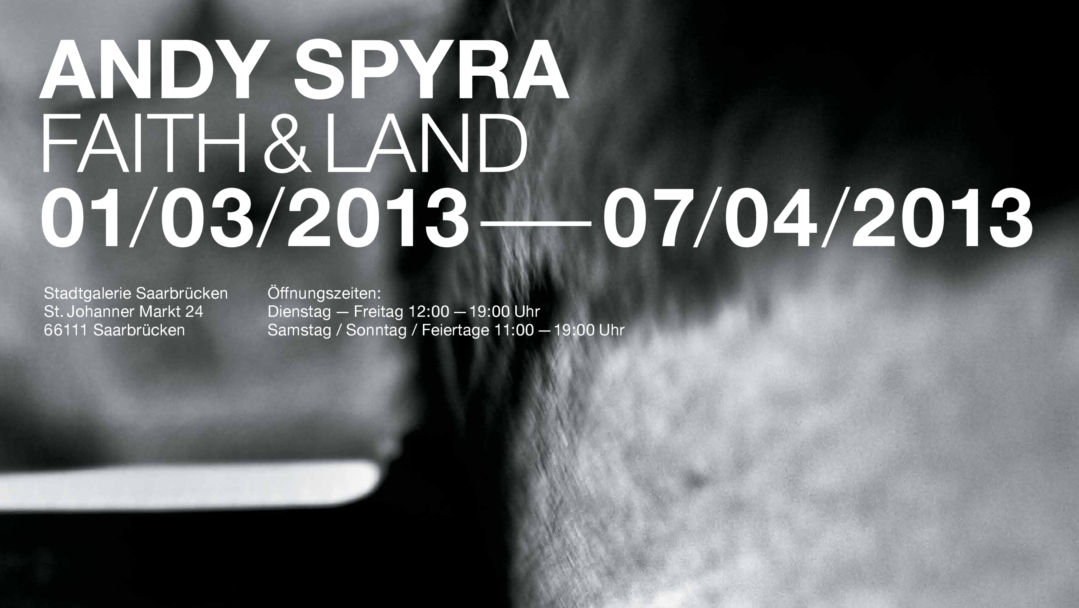 Stadtgalerie Saarbrücken Einladungskarte
