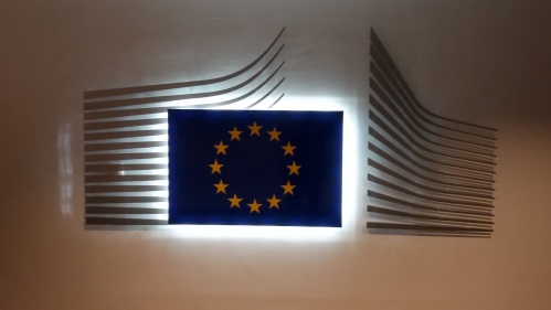 EU Logo hinterleuchtet