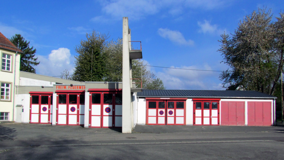 Feuerwehrgerätehaus des Löschbezirk 27 Ensheim