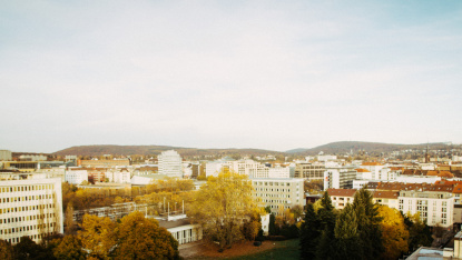 Blick über Alt-Saarbrücken