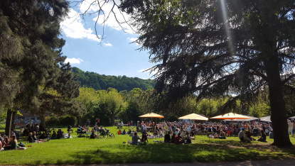 Saarbrücker Staden im Sommer