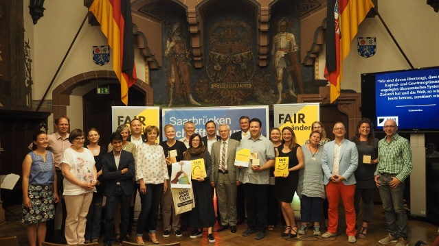 Preisverleihung FAIRnünftiges Unternehmen: Alle Preisträger im Rathausfestsaal Preisverleihung FAIRnünftiges Unternehmen: Alle Preisträger im Rathausfestsaal