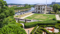 Schlossgarten und Landtag