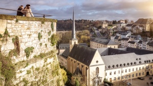 City promenade Luxembourg