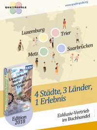 Plakat QuattroPole Reiseführer 2018 Plakat QuattroPole Reiseführer 2018
