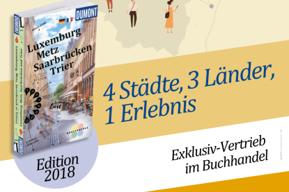 Plakat QuattroPole Reiseführer 2018
