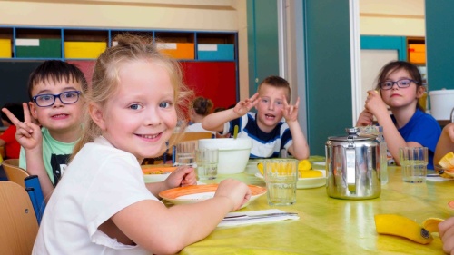 Grundschulkinder, Grundschule Ost