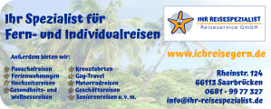 Sponsorenlogo Reiseservice