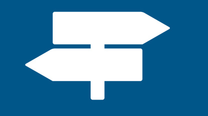 Icon: Wegweiser