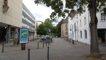 Erweiterung der Fußgängerzone: Faßstraße heute Image