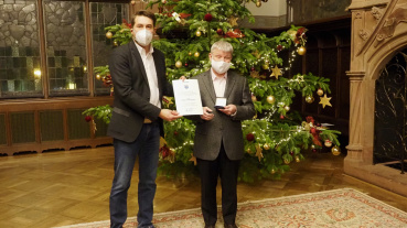 OB Conradt und Heinz Peter Engels (v.l.) Image