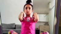 Sport geht auch vor dem Bildschirm. 25 Kinder waren dabei! Sport geht auch vor dem Bildschirm. 25 Kinder waren dabei!