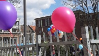 Luftballons im Mühlenviertel