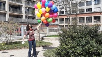 Luftballons im Mühlenviertel