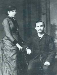 Heinrich Korn und seine Ehefrau Emma Frenzel