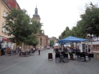 Beispiel, Türkenstraße, Erweiterung der Fußgängerzone am St. Johanner Markt