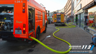 Brand Abluftrohr - Berliner Promenade