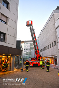 Brand Abluftrohr - Berliner Promenade