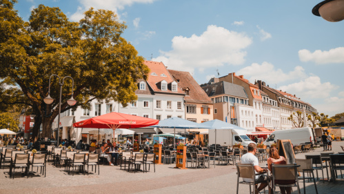 Außengastronomie St. Johanner Markt