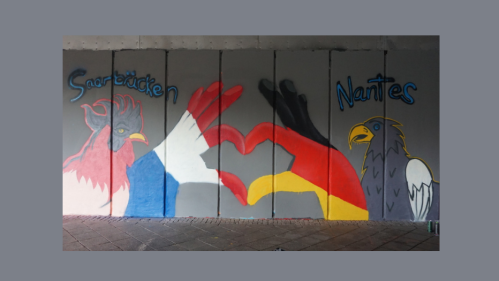Graffiti  Saarbrücken - Nantes