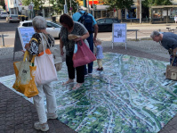 Infostand zur Bürgerbeteiligung