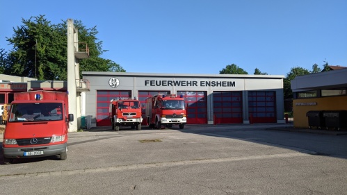 Neubau Fahrzeughalle FFW Ensheim