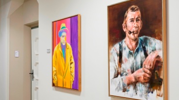 Werke von Juliana Hümpfner und Armin Rohr im Rathaus St. Johann Image