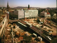 Im Januar 1970 begann der Abbruch des Café Sartorio. In diesem Bereich entstand ein elfstöckiges Hochhaus, als 17-Geschosser geplant und dann mit Rücksicht auf zusätzlich zu schaffenden Parkraum auf 11 reduziert. 