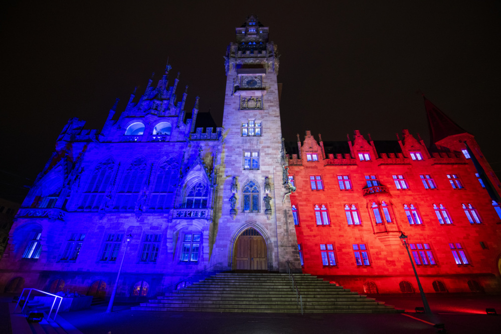 Rathaus bleu-blanc-rouge