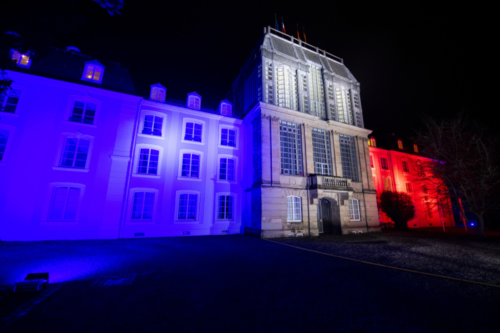 Schloss bleu-blanc-rouge