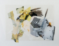 Annegret Leiner, ohne Titel (Collage auf Papier, 2019)