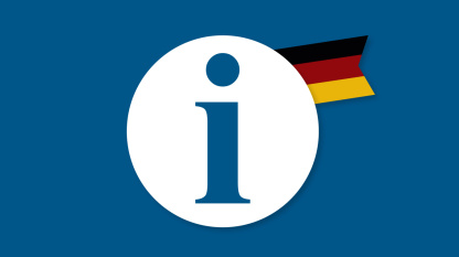 Icon Informationen in Deutsch