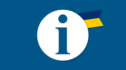 Icon Informationen in Ukrainisch
