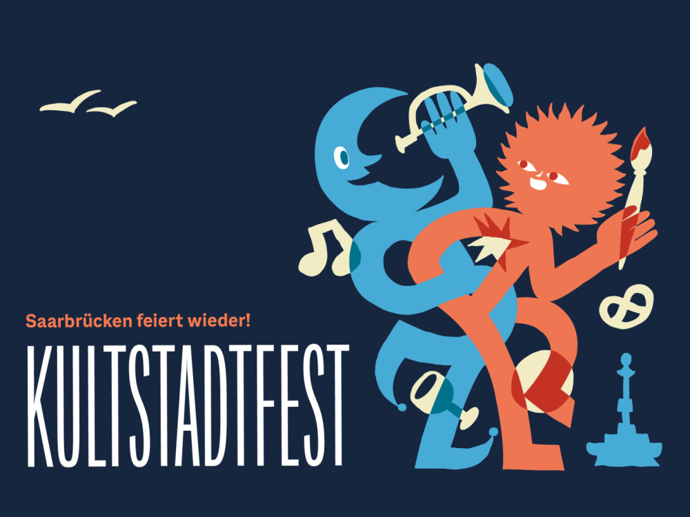 Plakatmotiv Kultstadtfest 2022