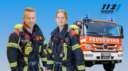 Ausbildung bei der Feuerwehr Saarbrücken 