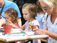 Impressionen vom Kinderprogramm beim Kultstadtfest