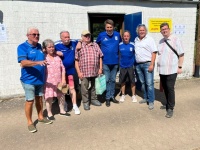 Die Alten Herren (AH) des ASC Dudweiler haben am 2. Juli Sportfest gefeiert - OB Conradt hat den Verein besucht 