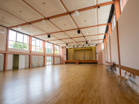 Saal der Festhalle Güdingen