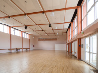 Saal der Festhalle Güdingen