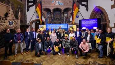 Preisverleihung FAIRnünftiges Unternehmen 2022 (Quelle: Jennifer Weyland) Image