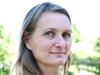 Frauke Eckhardt in der Nahaufnahme Frauke Eckhardt in der Nahaufnahme