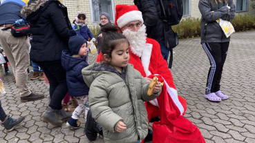 Nikolaus-Abseilaktion am Klinikum Saarbrücken Image