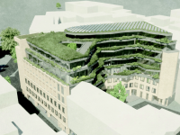 Präsentation "Urbanes Wohnen im Alter" - Viktoriastraße Saarbrücken, ehemaliges C&A-Gebäude - 