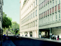 Präsentation "Urbanes Wohnen im Alter" - Viktoriastraße Saarbrücken, ehemaliges C&A-Gebäude - 